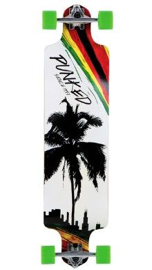 Photo 1 of Punked 39" Dropdown Palm City Rasta Longboard
