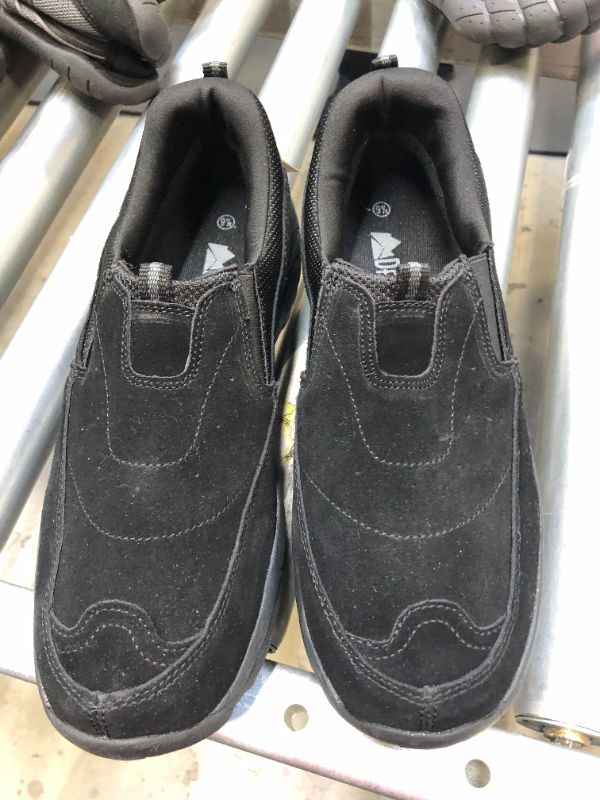 Photo 1 of BLACK SLIP ON SHOES
MENS 9.5