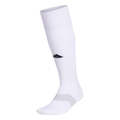 Photo 1 of Adult Adidas METRO 6 Knee High Soccer Socks Large White
