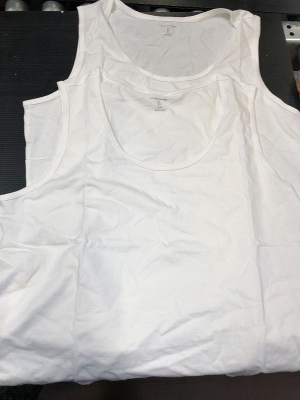 Photo 1 of MENS WHITE TANK TOP
LARGE