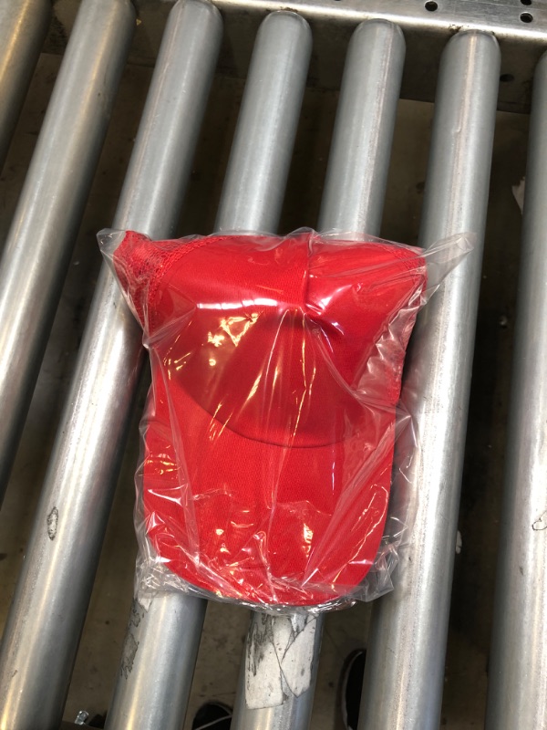 Photo 1 of 2 pack mesh red baseball caps 