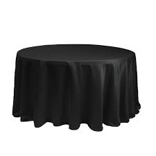 Photo 1 of 120" black tablecloths - unknown amount 