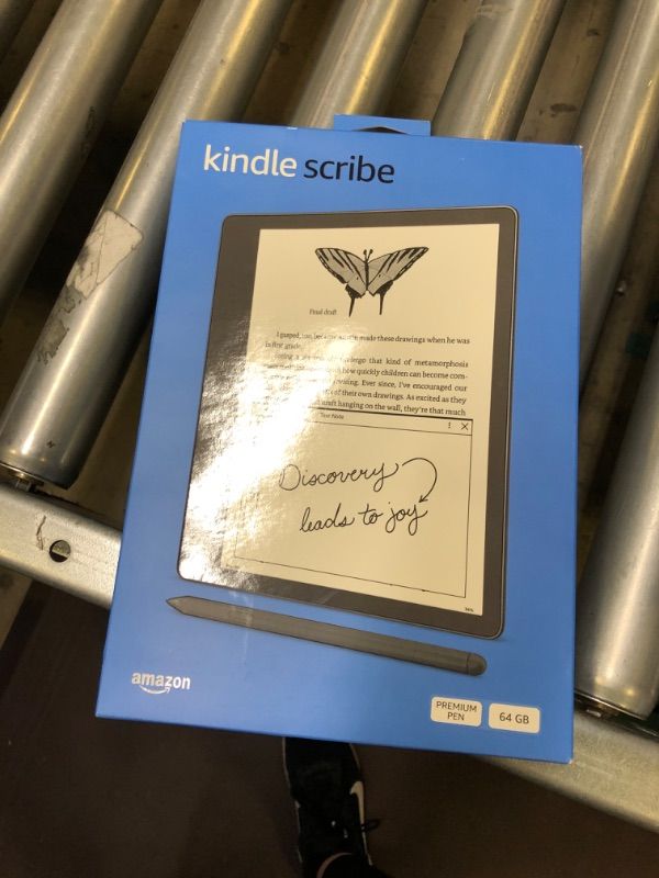 Photo 2 of Kindle Scribe Digital Notebook- 64 GB with Premium Pen sealed 