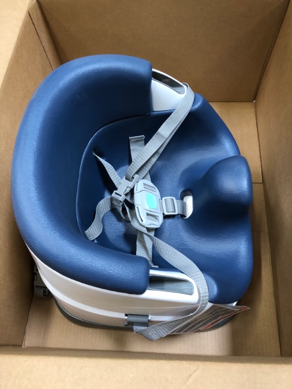 Photo 2 of Ingenuity Baby Base 2-in-1 Booster Feeding and Floor Seat with Self-Storing Tray - Night Sky
