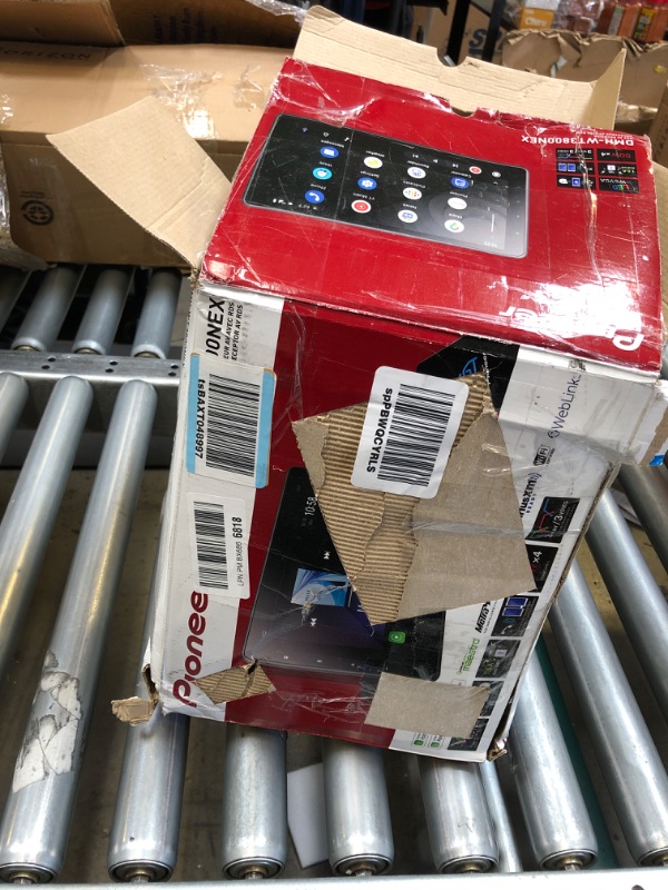 Photo 1 of Pioneer DMH-WT3800NEX Digital Multimedia Receiver with Wireless Apple CarPlay and Android Auto, 9” Capacitive Floating Screen, Single-DIN, Built-in Bluetooth and WiFi, Amazon Alexa via App