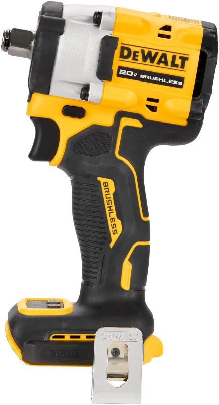 Photo 1 of DEWALT ATOMIC 20V MAX* 1/2 in. Cordless Impact Wrench with Hog Ring Anvil (Tool Only) (DCF921B)