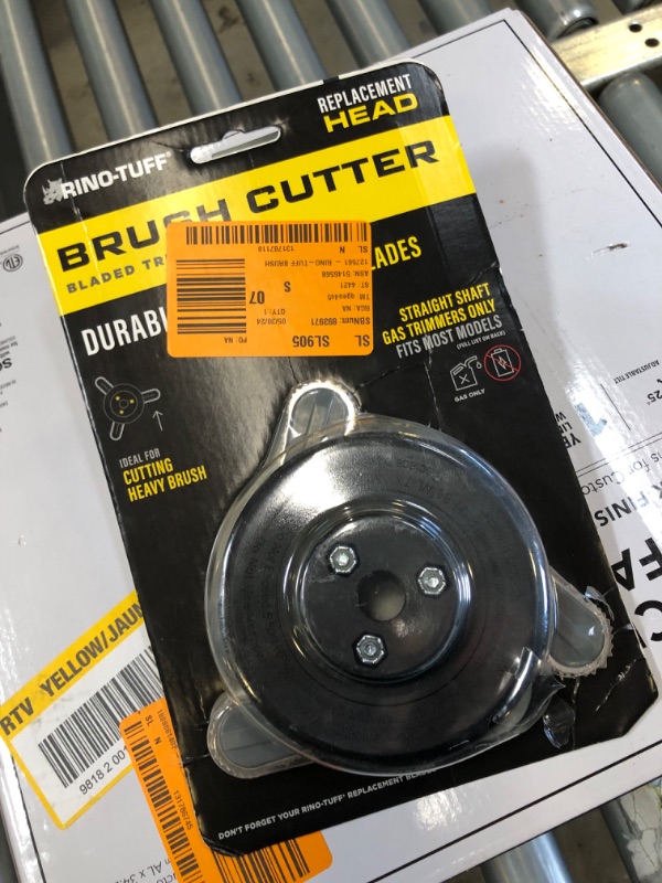 Photo 2 of Rino-Tuff 3-Blade Brush Cutter Head for GAS Trimmer