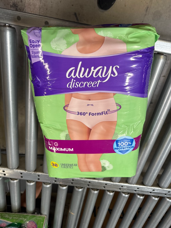 Photo 1 of Adult Incontinence Underwear for Women and Postpartum Underwear L