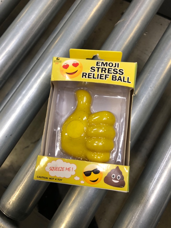 Photo 1 of Grand Innovations Emoji Stress Ball
 thumbs up 