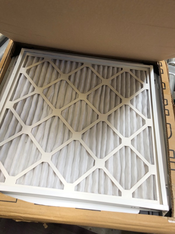 Photo 1 of 20"W x 20"H [Duct Opening Measurements] Steel Return Air Filter Grille [Removable Door] for 1-inch Filters | Vent Cover Grill, White | Outer Dimensions: 22 5/8"W X 22 5/8"H for 20x20 Duct Opening Duct Opening style: 20 Inchx20 Inch