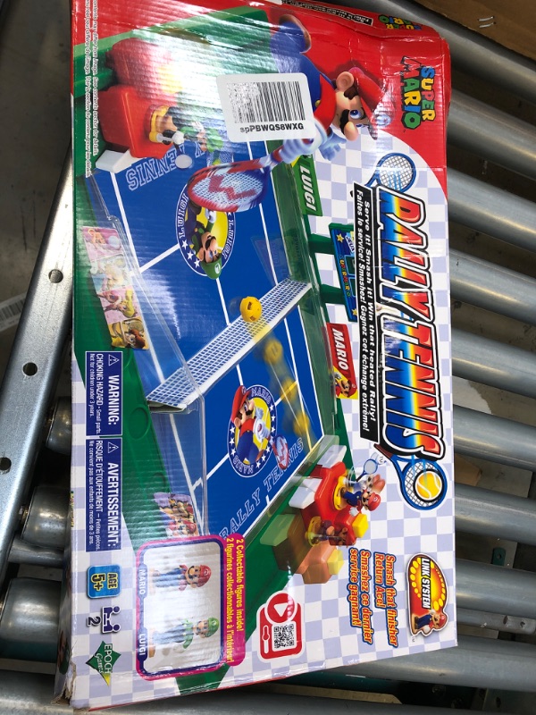 Photo 2 of EPOCH Games Super Mario Rally Tennis, Tabletop Skill and Action Game CFSuper Mario Rally Tennis