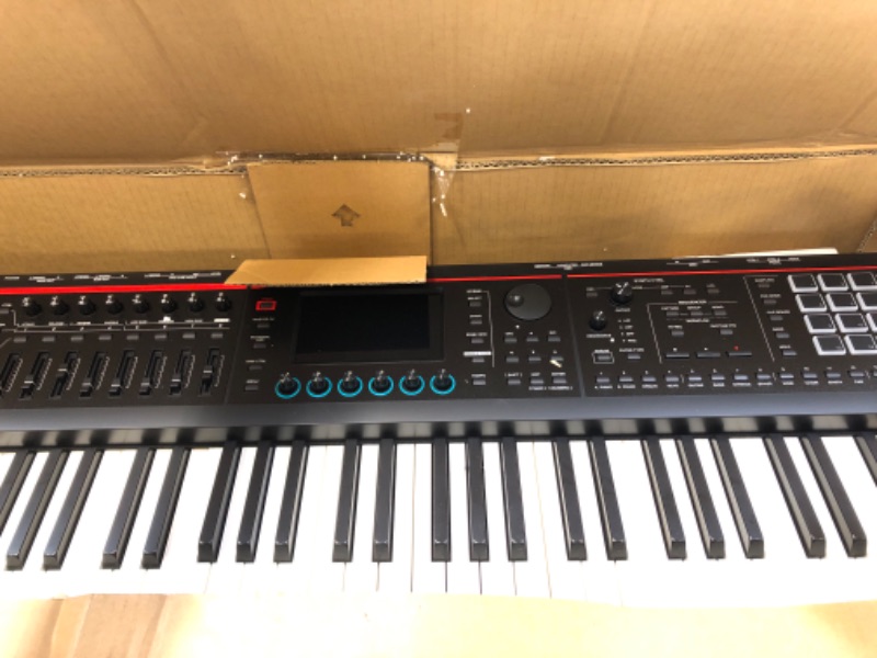 Photo 1 of Roland Fantom-07 Synthesizer Keyboard - Bundle with Sustain Pedal, Instructional DVD, Online Piano Lessons, and Austin Bazaar Polishing Cloth
