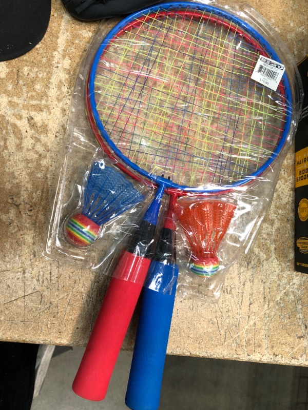 Photo 1 of  Kids Jumbo Badminton Racket Set - Smashminton Kids Oversize
