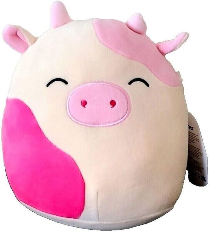 Photo 1 of Squishmallows 7.5" Caedyn The Cow - Officially Licensed Collectible Soft & Squishy Animal Stuffed Animal Toy - Add to Your Squad - Gift for Kids, Girls & Boys - 7.5 Inches
