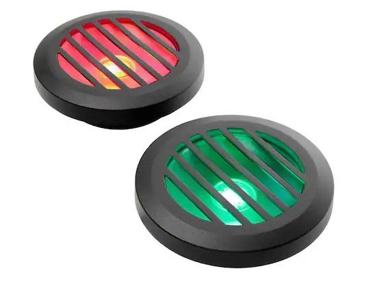 Photo 1 of 1 Pack Low Voltage Black Hardwired Color Changing Integrated LED Weather Resistant InGround Well Light Powered by Hubspace
