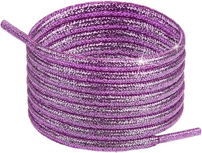 Photo 1 of 3 Pair Round Shoe Laces for Sneakers,Boots and Athletic Shoes,Solid 18 Color Shoe Strings Shoelaces
