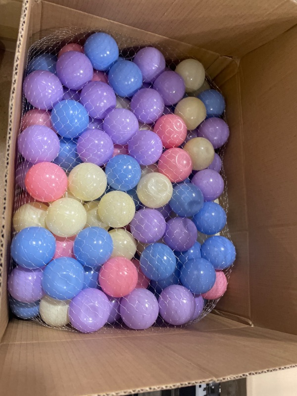 Photo 1 of Babies Ball Pit Balls 170 BPA Free Ball Pool Balls for Swim Fun Toys,Non-Toxic Colorful Plastic Play Pit Balls For Baby Ball Pit,Toddlers Kids Birthday Party Decoration Tent Tunnels Pit Balls ( 2.2")