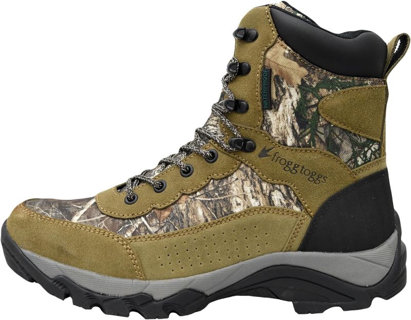 Photo 1 of ***USED - NO PACKAGING***
FROGG TOGGS Men Winchester Bobbcat Waterproof Camo Hunting Boot Hiking 12 Brown/Realtree