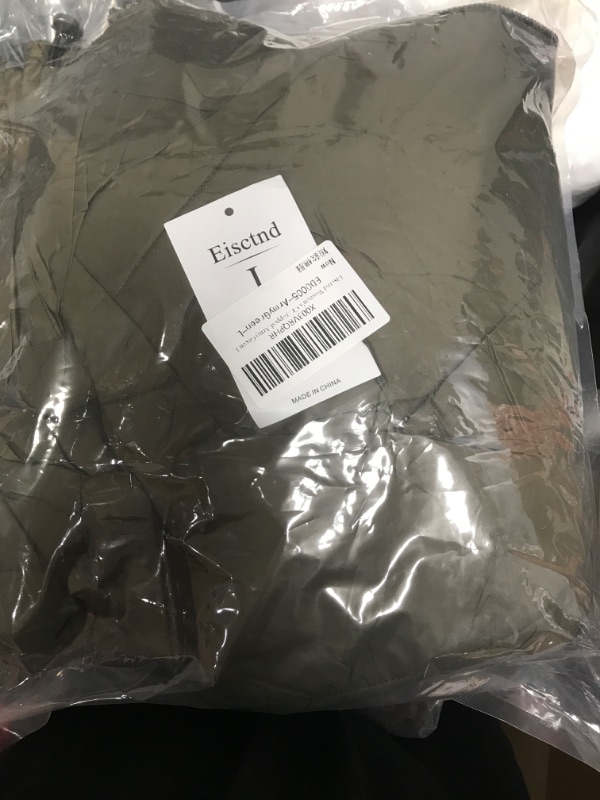 Photo 2 of **OLIVE GREEN**Women's Crop Puffer Jacket Women's Winter Cropped Puffer Jacket Long Sleeve Zip Short Warm Down Jackets Cropped Small Khaki