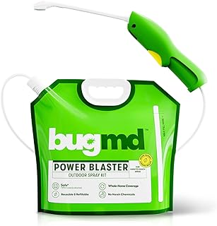 Photo 1 of BugMD Power Blaster Reusable Mixing Pouch & Automatic Sprayer - Easy-to-Use Spray, Lightweight Powerful Adjustable Nozzle (Concentrate Sold Separately)