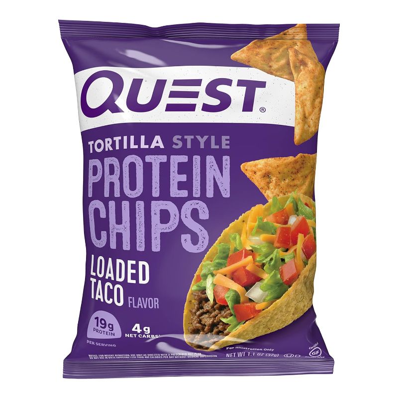 Photo 1 of **NON REFUNDABLE**EXPIRES ON 6-13-24**
Quest Nutrition Tortilla Style Protein Chips Variety Pack,1.1 Ounce (Pack of 12) 