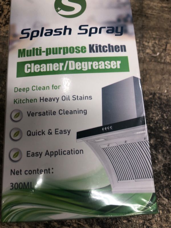 Photo 1 of splash spray all purpose cleaner