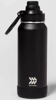 Photo 1 of **color is gray** 2 Oz Insulated Water Bottle With Straw & Paracord Handles & 2 Lids, Leak Proof Metal Water Jug, Hot Cold Stainless Steel Thermal Water Bottles, Half Gallon Large Water Flask for Sports, Gym