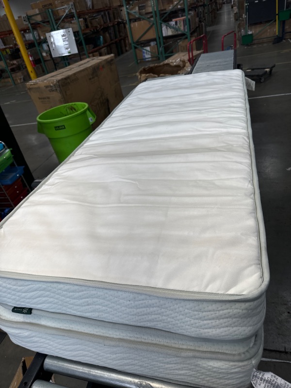 Photo 4 of **NOT EXACT SAME AS STOCK PHOTO** Two 6 inch Zinus Mattresses Size 31" x 74" 