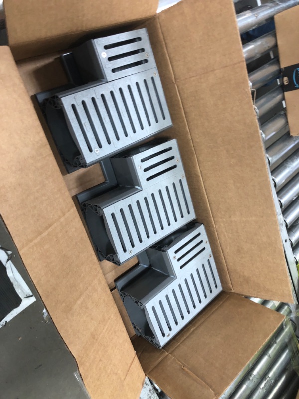 Photo 1 of 3 Pack of  DECK DRAINS / Spee-D Channel / Spee-D 90° Bend