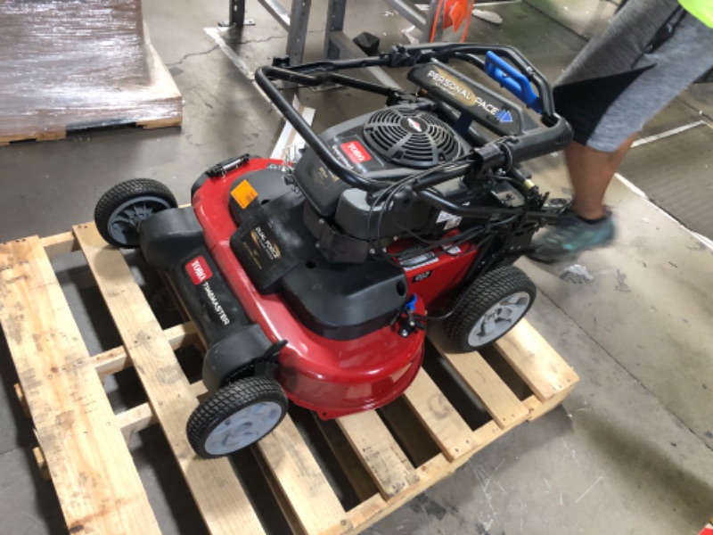 Photo 2 of Toro TimeMaster 30 in. Briggs & Stratton Personal Pace Self-Propelled Walk-Behind Gas Lawn Mower with Spin-Stop