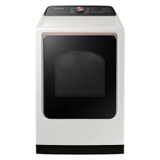 Photo 1 of ***USED - SCRATCHED AND DENTED - MISSING PARTS - UNTESTED - SEE COMMENTS***
Samsung 7.4 cu. ft. vented Smart Gas Dryer with Steam Sanitize+ in Ivory