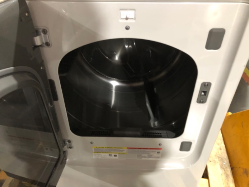 Photo 4 of ***USED - SCRATCHED AND DENTED - MISSING PARTS - UNTESTED - SEE COMMENTS***
Samsung 7.4 cu. ft. vented Smart Gas Dryer with Steam Sanitize+ in Ivory