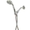 Photo 1 of 3-Spray Wall Mount Handheld Shower Head 1.8 GPM in Chrome
