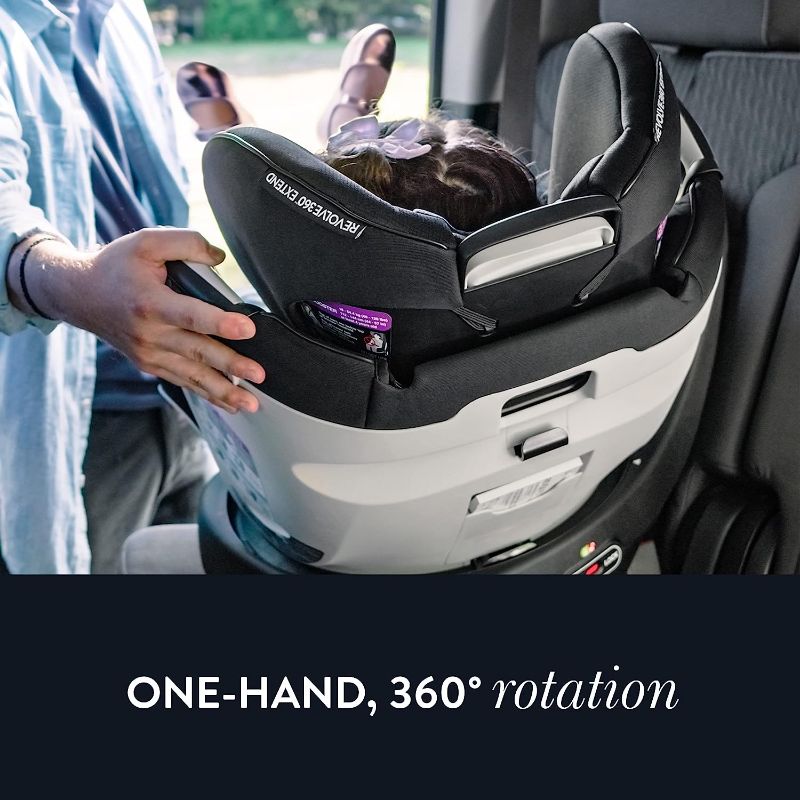 Photo 1 of Evenflo Gold Revolve360 Extend All-in-One Rotational Car Seat with SensorSafe