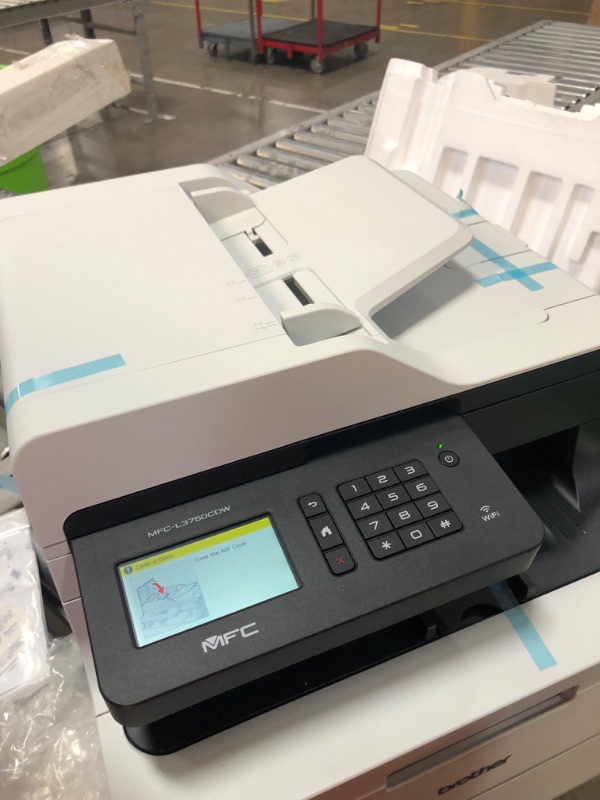 Photo 4 of Brother MFC-L3750CDW Digital Color All-in-One Printer, Laser Printer Quality, Wireless Printing, Duplex Printing, Amazon Dash Replenishment Ready
