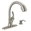 Photo 1 of 
Delta
Shiloh Single-Handle Pull-Out Sprayer Kitchen Faucet with ShieldSpray in SpotShield Stainless