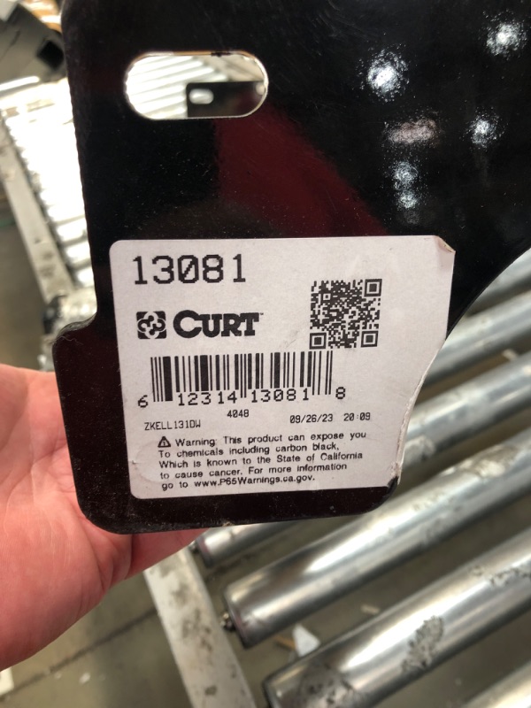 Photo 1 of CURT 13081 Class 3 Trailer Hitch, 2-Inch Receiver, Fits Select Jeep Compass, Patriot
