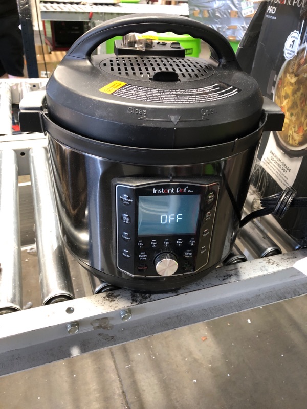 Photo 2 of (important! non refundable) (item sold for parts only)Instant Pot Pro 10-in-1 Pressure Cooker, Slow Cooker, Rice/Grain Cooker