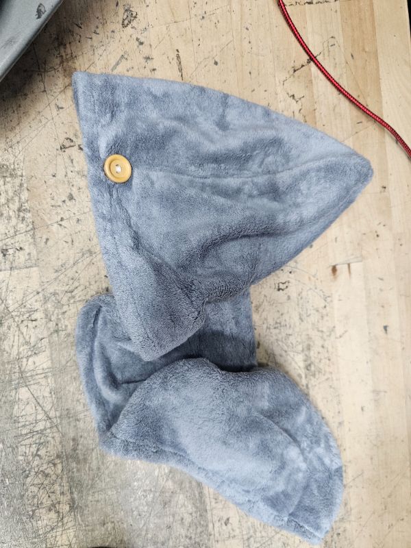 Photo 1 of Didiseaon 3Pcs Fleece Dry Hair Hat Absorb Water Hair Towel
