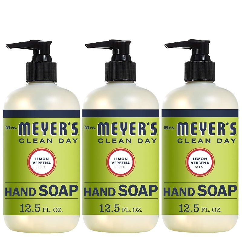 Photo 1 of 12.5 Fl. Oz. Liquid Hand Soap Lemon Verbena Scent 3 PACK
