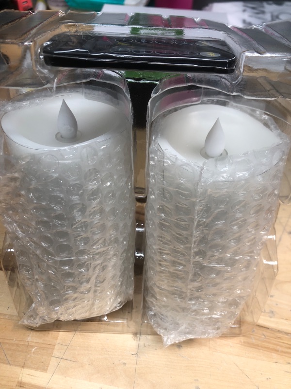 Photo 2 of 2 Pack flameless candle with remote 