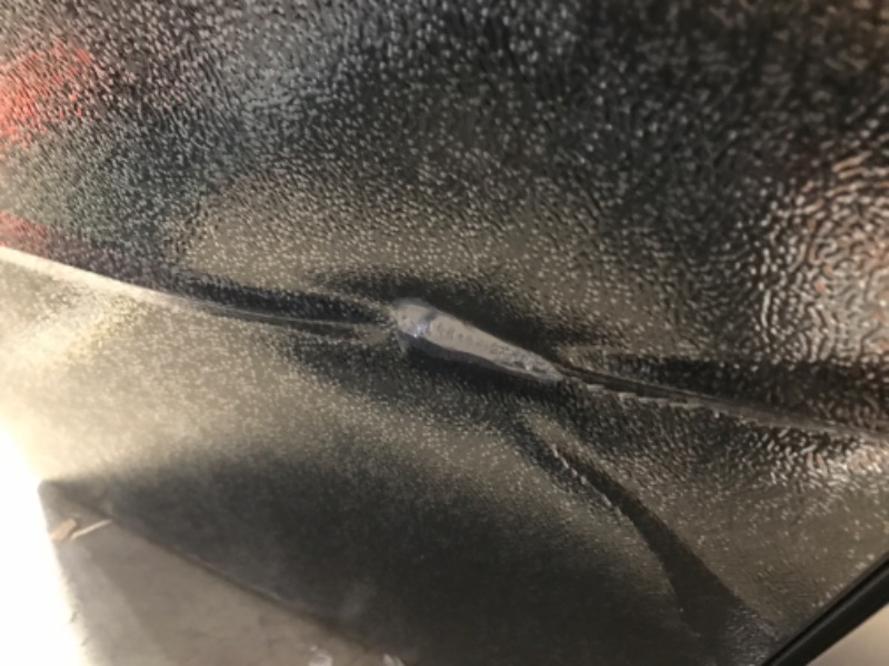 Photo 1 of Magic Chef 4.4 cu. ft. Mini Fridge in Stainless Steel Look without Freezer