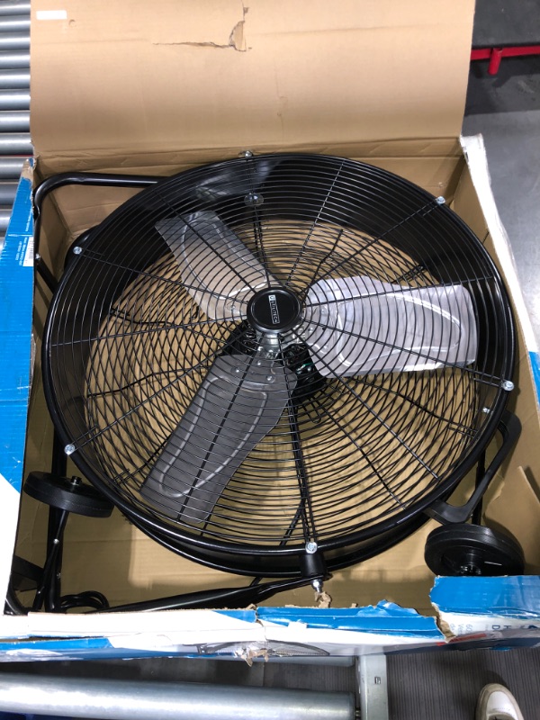 Photo 2 of (READ FULL POST) Utilitech Pro 24-in 2-Speed High Velocity Fan