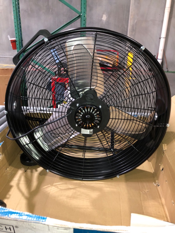 Photo 3 of (READ FULL POST) Utilitech Pro 24-in 2-Speed High Velocity Fan