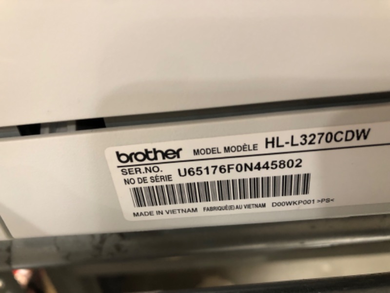 Photo 3 of Brother RHL-L3270CDW Refurbished Compact Wireless Digital Color Printer with NFC Mobile Device and Duplex Printing-Ideal for Home and Small Office Use Amazon Dash Replenishment Ready (Renewed Premium) Renewed Model: RHLL3270CDW