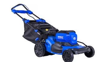 Photo 1 of (For parts) Kobalt Gen4 40-volt 20-in Cordless Push Lawn Mower 6 Ah (1-Battery and Charger Included)