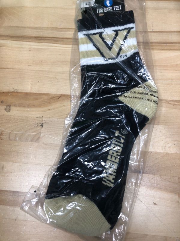 Photo 1 of For Bare Feet Men's Vanderbilt socks Large.