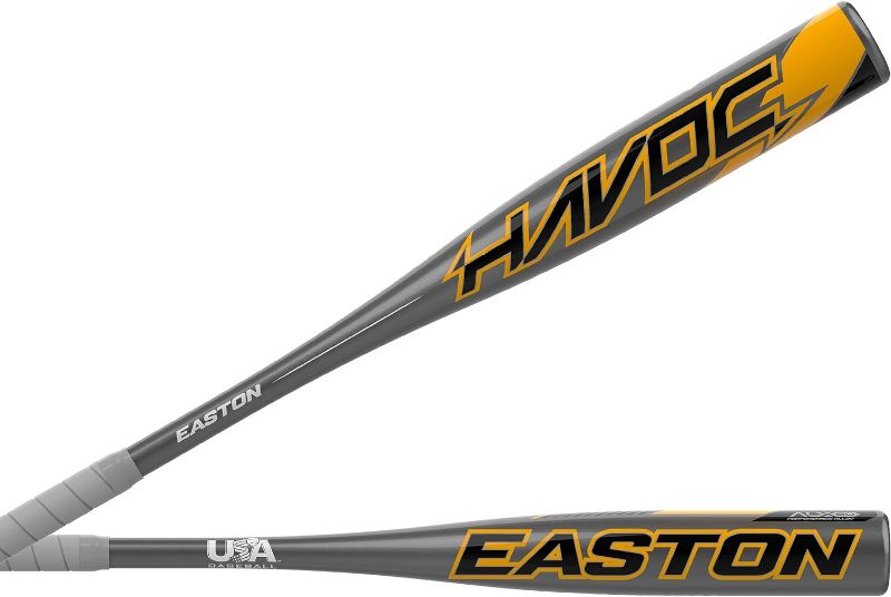 Photo 1 of ***USED - DIRTY - NO PACKAGING - SEE PICTURES***
Easton | Havoc Baseball Bat | USA | -10 Drop | 2 1/4" Barrel | 1 Pc. Aluminum | 26 Inch