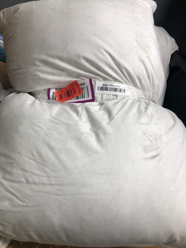 Photo 1 of **NEED TO BE WASHED**
AIKOFUL Luxury Goose Feathers Down Pillows for Sleeping Queen Size Bed Pillows,100% Cotton 1000 Thread Count (Queen-2 Pillow) Queen (Pack of 2) original-2 pillow