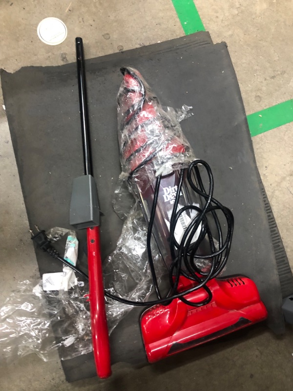 Photo 2 of **needs to be sanitized, has odor when powered on**
Dirt Devil Vibe 3-in-1 Vacuum Cleaner, Lightweight Corded Bagless Stick Vac with Handheld, SD20020, Red
